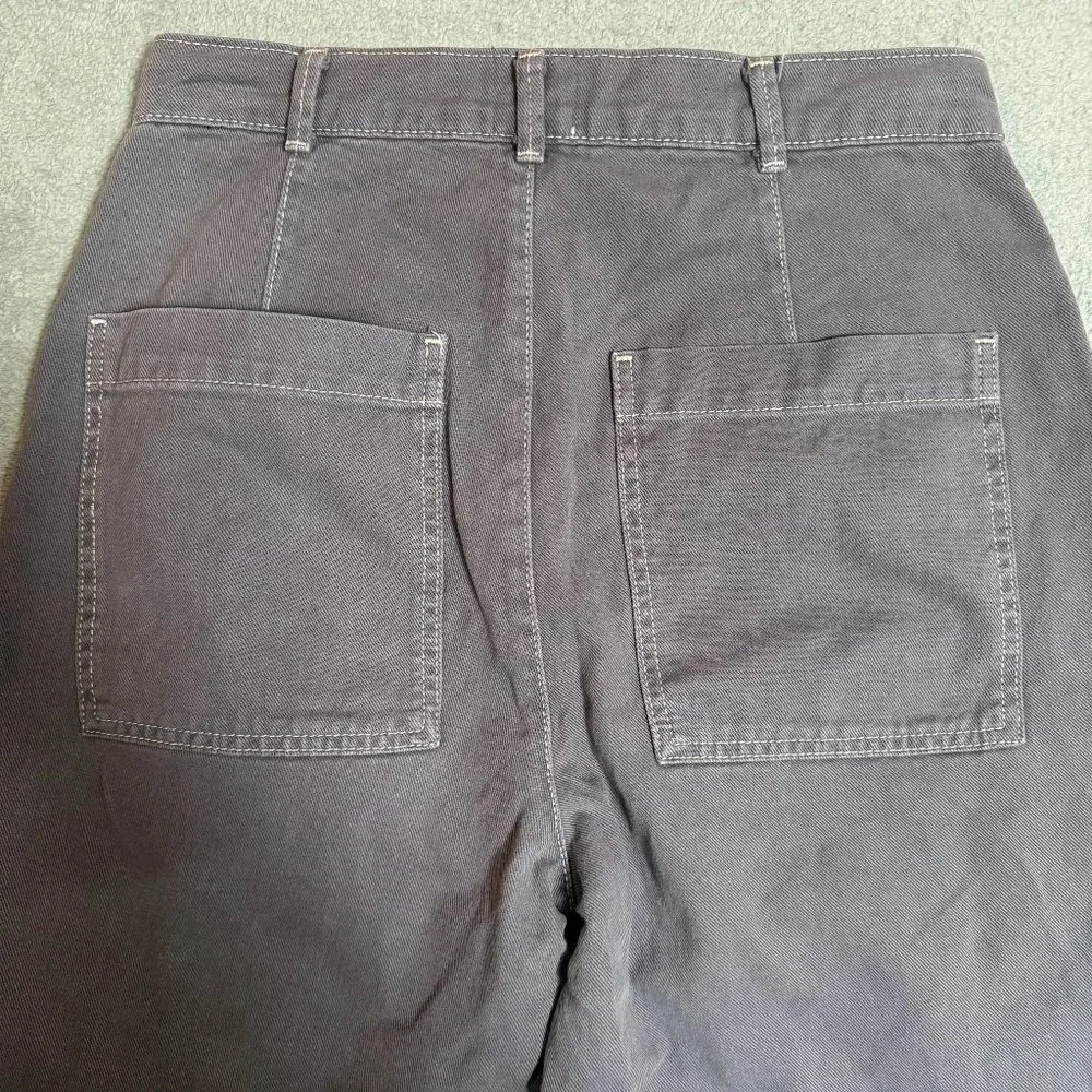 BDG Urban Outfitters High Rise Wide Leg Gray Size W29 - Picture 9 of 11